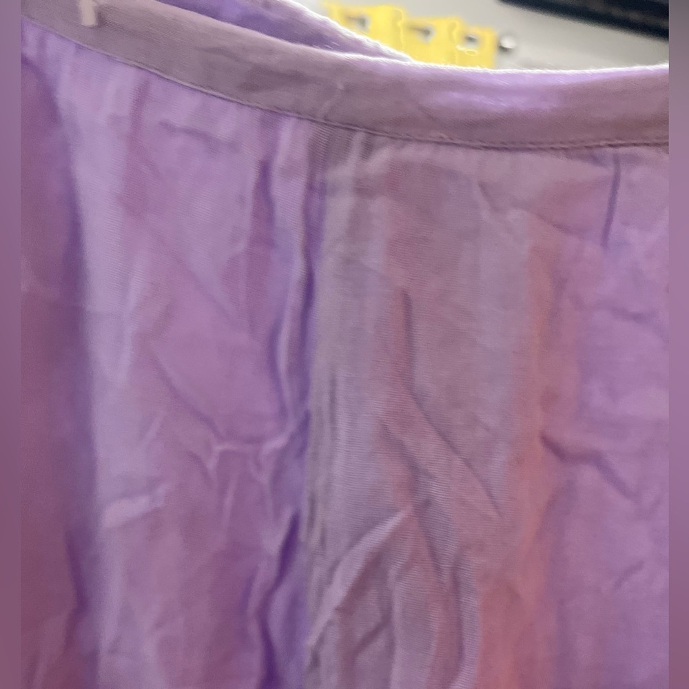 Fresh Produce Ombre Pants Size Large Purple Elastic Waist Pants - Picture 3 of 7